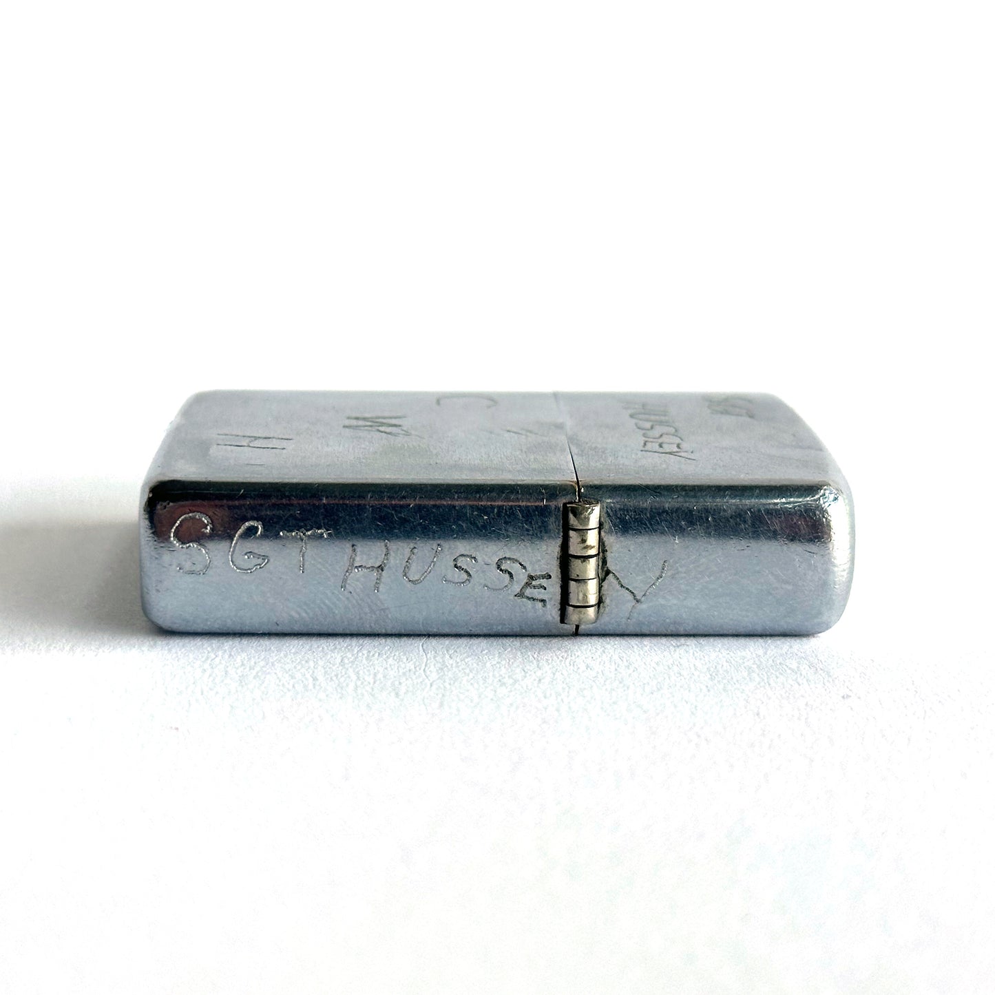 "I Love Her" Engraved Vietnam War Era Zippo Lighter