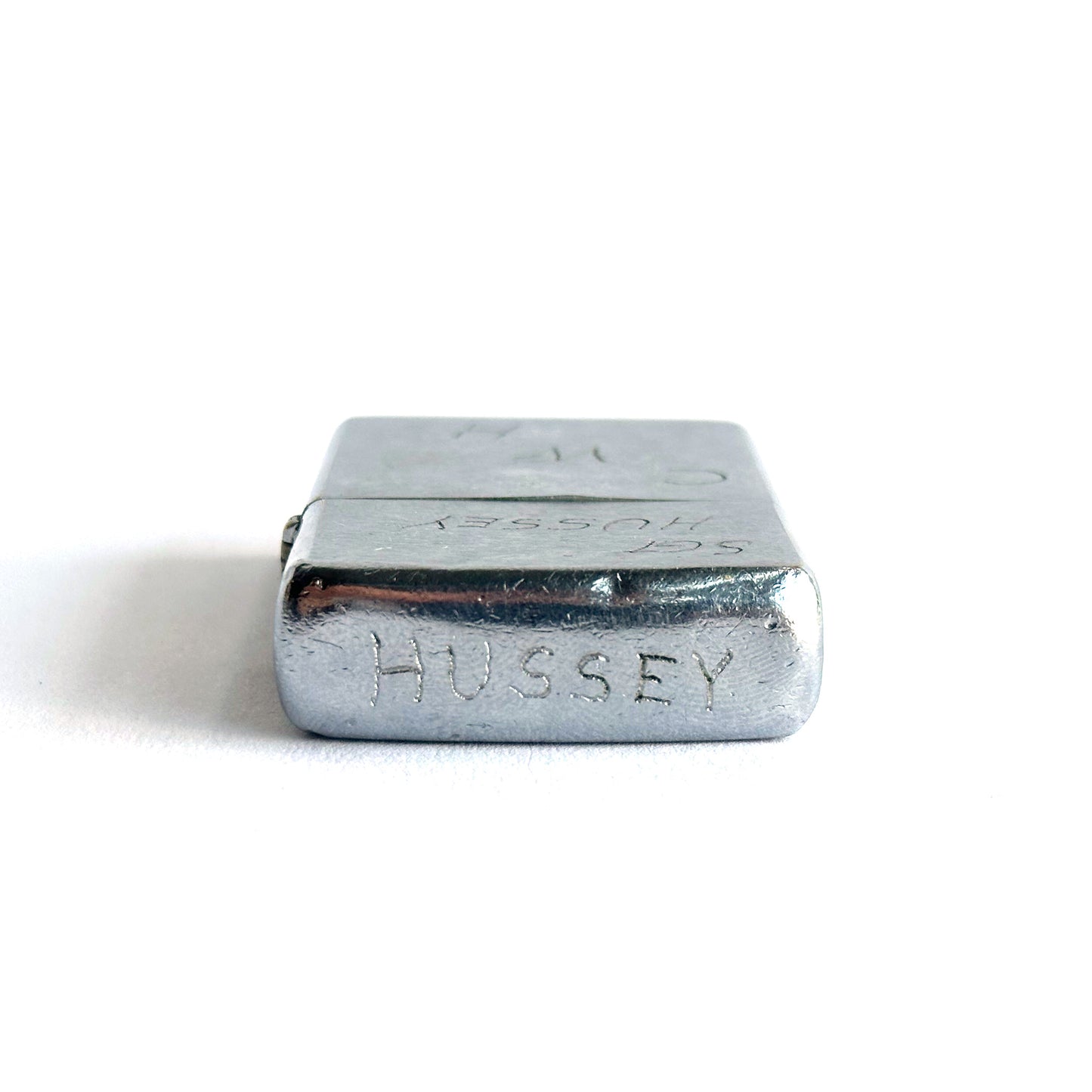 "I Love Her" Engraved Vietnam War Era Zippo Lighter