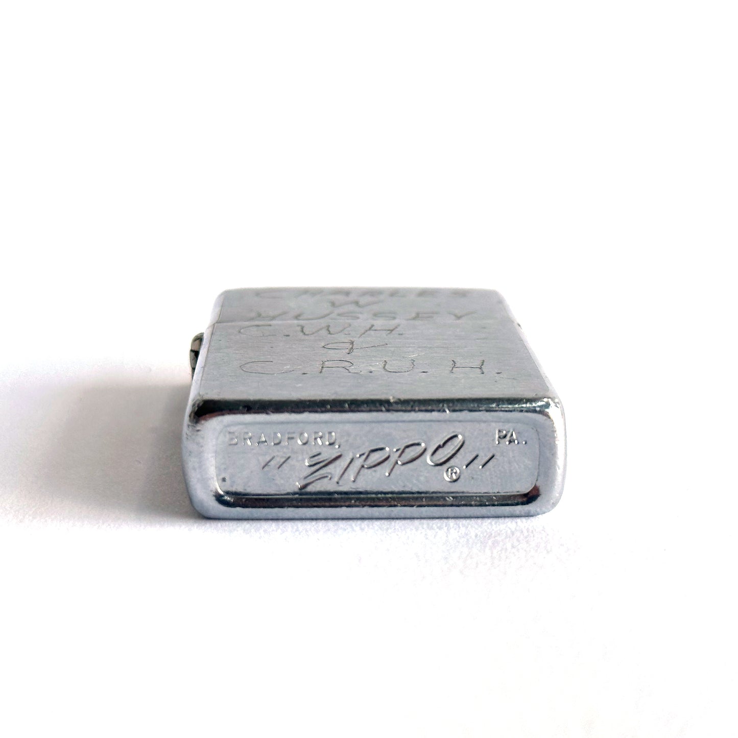 "I Love Her" Engraved Vietnam War Era Zippo Lighter