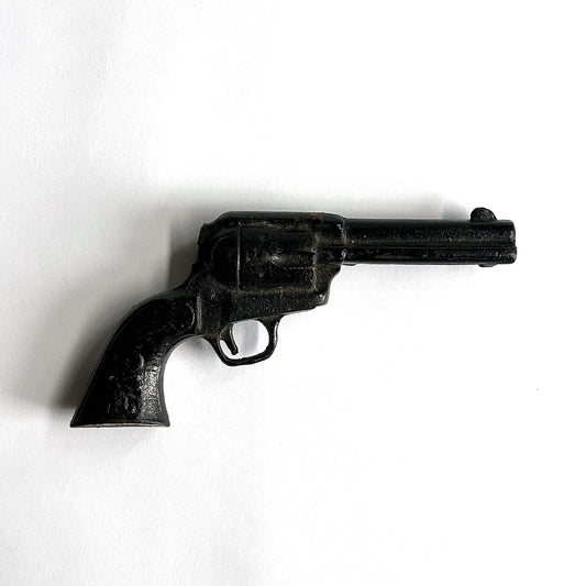 Antique Cast Iron Revolver Paperweight